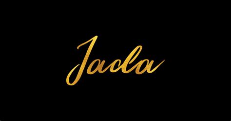 Jada Name Hand Lettering In Faux Gold Letters Jada Sticker Teepublic