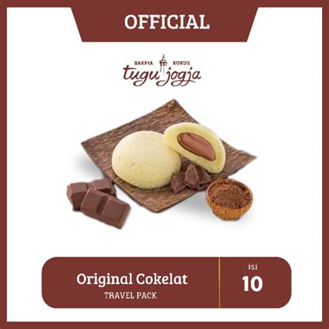 Jual Bakpia Kukus Tugu Jogja Original Cokelat Travel Pack Shopee