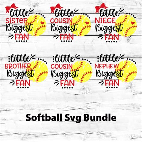 Softball Svg Bundle Girl Softball Shirt Svg Masterbundles