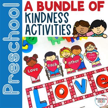 Kindness Lessons For Preschoolers by Preschool SOS | TPT