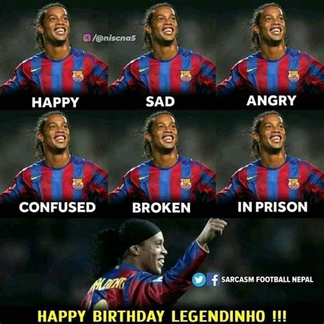 Happy 42th Birthday To Ronaldinho Sports Nigeria