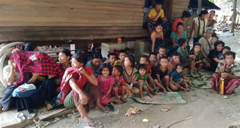 Knu Burma Army Militarization Forces Karen To Flee Villages