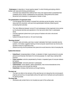 SOCY 275 Notes Week 2 Deviant Definitions Lecture Deviance Is