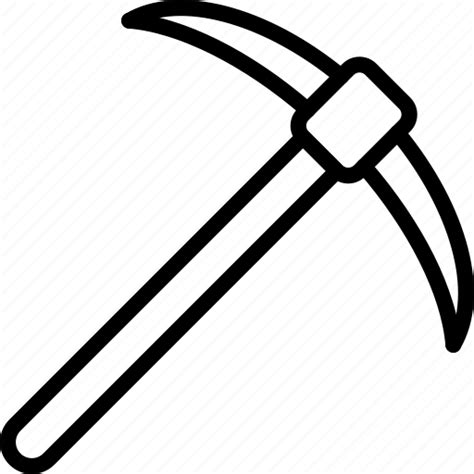 Equipment Pickaxe Tool Tools Work Icon