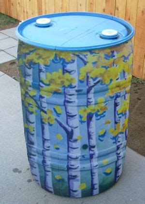 Ways To Paint And Decorate Diy Rain Barrels Bluebarrel Rainwater