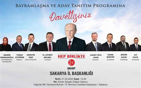 MHP aday tanıtımını bayramın birinci günü yapacak Medyabar