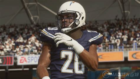 Melvin Gordon Pitches His New Madden NFL 20 Touchdown Celebration