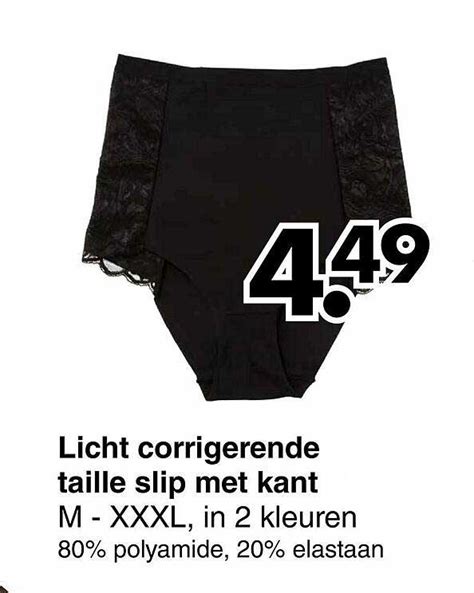 Licht Corrigerende Taille Slip Met Kant Aanbieding Bij Wibra 1Folders Nl