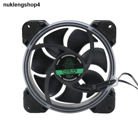 จัดส่งกรุงเทพฯจัดส่งเฉพาะจุดพัดลมเคส Rgb Ega Type F3 Cooling Fan Pc