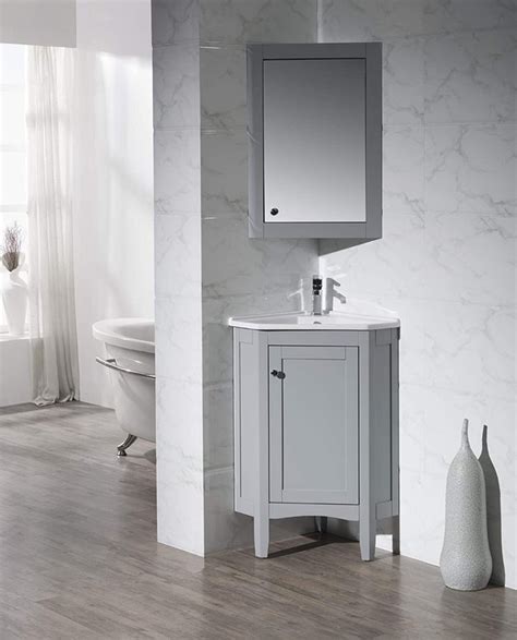 Corner Bathroom Vanity Shopping And Inspiration Hunker