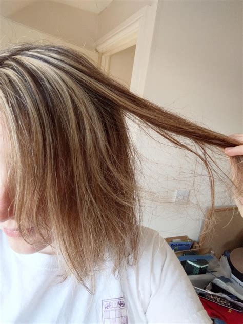 Streaky Highlights After Asking For Full Blonde Anyone Know How I Can