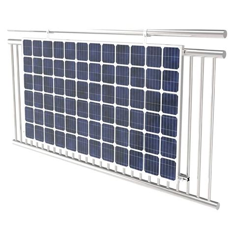 Balkonkraftwerk Alu Halterung Easy Solarhalterung Balkon Gel