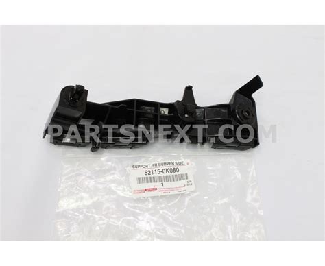 Toyota 52115 0K080 SUPPORT FRONT BUMPER SIDE RH