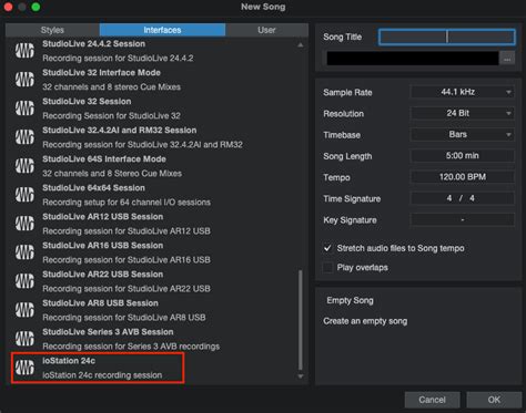 ioStation 24c: Quick setup in Studio One – Knowledge Base | PreSonus