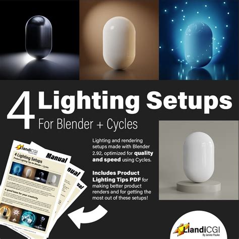 Lighting Setups Product Lighting Tips Pdf Blender Cycles