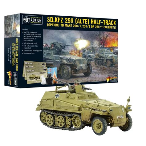 Buy Wargames Delivered Bolt Action Tank War Half Track Sdkfz 250 Alte