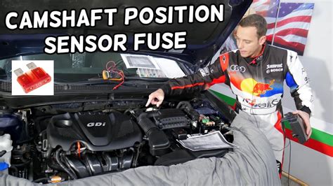 Kia Optima Camshaft Position Sensor Fuse Location Replacement Youtube