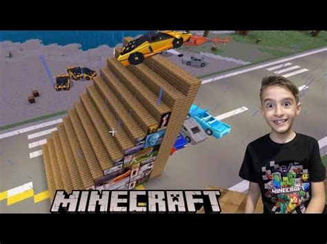 SALTANDO SOBRE CARROS NO MINECRAFT YouTube