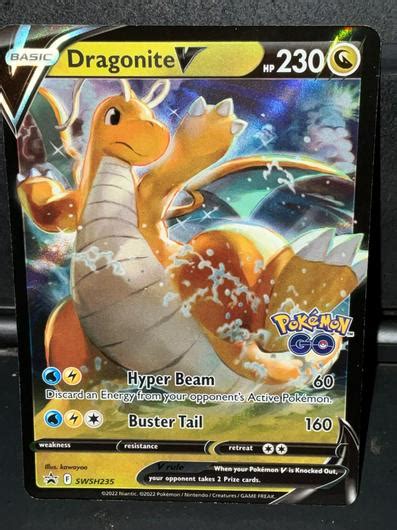 Dragonite V Ungraded Pokemon Promo