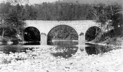 Tour Scotland Old Photograph Craighall Bridge Blairgowrie Perthshire