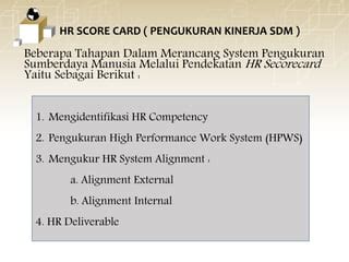 Framework Evaluasi Kinerja Dan Kompensasi Ppt