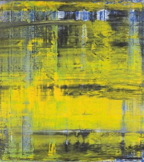 From The Mid 1980s Richter Began To Use A Home Made Squeegee To Rub