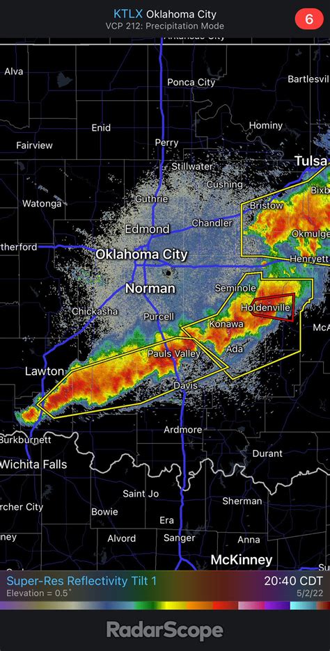 NWS Norman On Twitter 8 44pm Continuing To Observe Hail And Strong