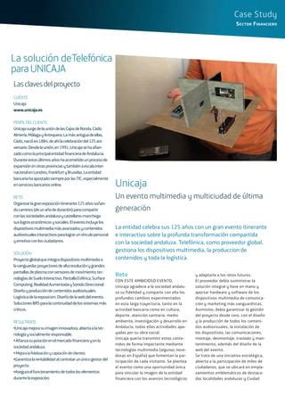 Case Study Unicaja PDF