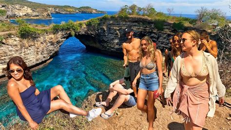 Broken Beach Angels Bilabong Crystal Bay Nusa Penida Island Bali