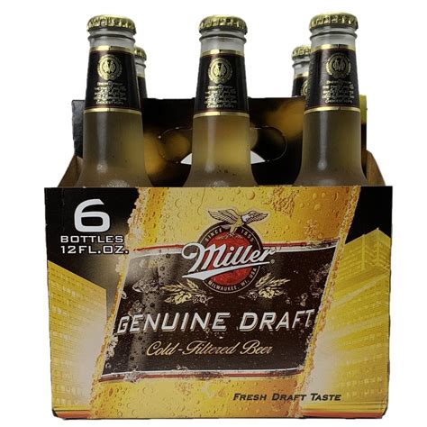 Miller Genuine Draft - 6 Pack | Colonial Spirits