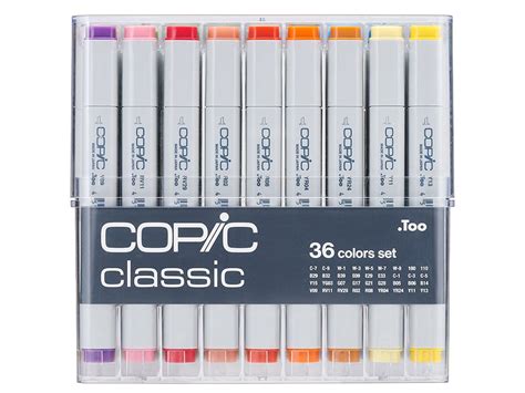 Copic Marker Classic Sett Stk Basis Tegne No