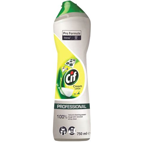 CIF Mleczko Do Czyszczenia Lemon Cytrynowe 750 Ml 13340105418 Allegro Pl