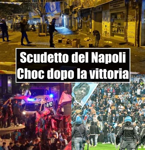 A Napoli La Festa Per Lo Scudetto Finisce Nel Sangue Sparatoria In