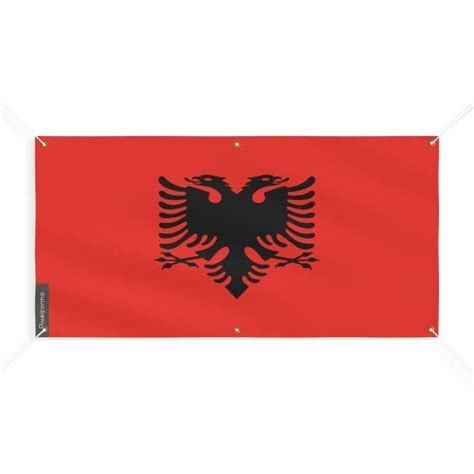 Baner Flaga Albanii Oczek X Cm Poliester Inny Producent