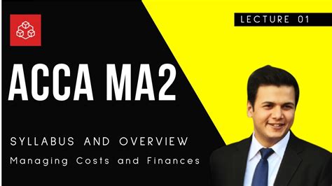 Acca Fia Ma Managing Cost And Finances L Syllabus And Overview L