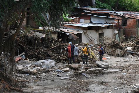 Venezuela N Mero De Mortos Em Deslizamento Vai A