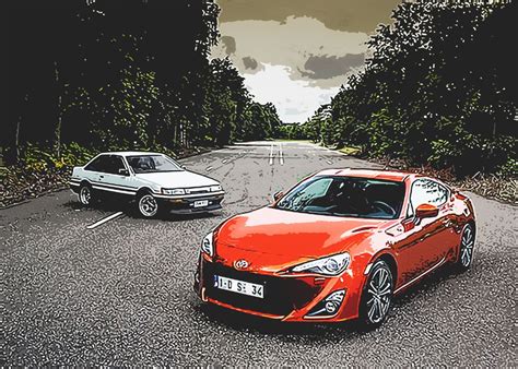 Gt86 Poster By Thogi Gio Displate