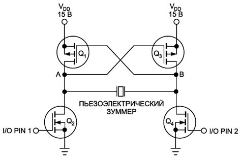 Микроконтроллер повышает напряжение для управления пьезоэлектрическим ...