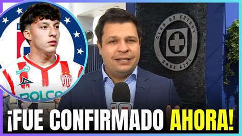 ¡increÍble Noticia Cruz Azul Anuncia Delantero Ex Necaxa Noticias De