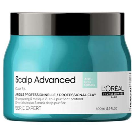 Loreal SE Scalp Advanced Oczyszczająca maska z glinką do skóry głowy