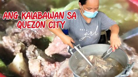 ANG LEGENDARY KALABAWAN SA QC NILAGANG KALABAW At SINIGANG NA ULO ULO