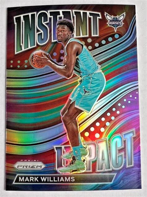 2022 23 Panini Prizm Instant Impact Silver Prizm 18 Mark Williams