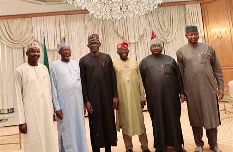 Coup Tinubu Meets With Northern Govs Sharing Boundary With Niger