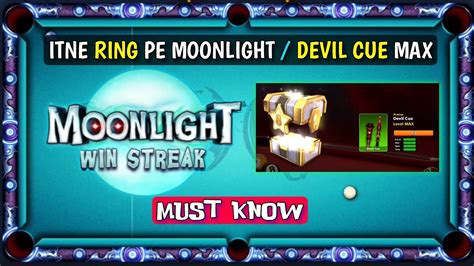 Moonlight Cue Level Max Bas Itna Ring Me One Gameplay Youtube