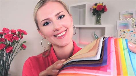 Color Analysis 🌈 Asmr 🌈 Soft Spoken • Fabrics • Paper • Educational