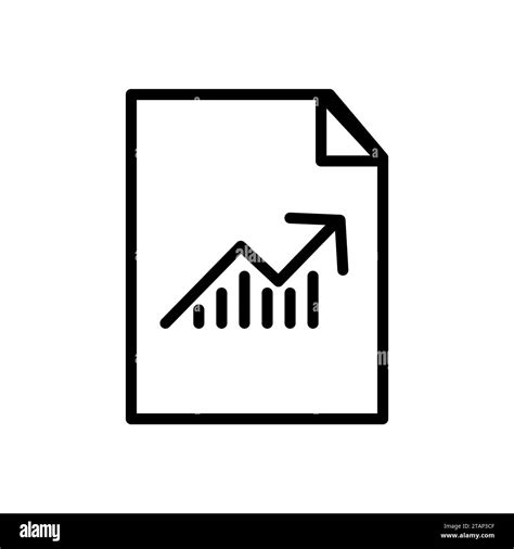 El gráfico de iconos de línea vectorial en el informe muestra un