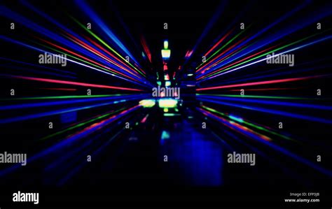 futuristic electronic light technology stock photo alamy
