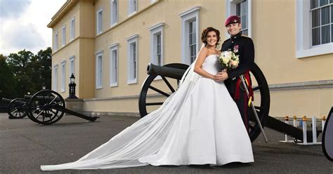 Strictlys Kym Marshs Lavish Wedding To Scott Ratcliff From Military