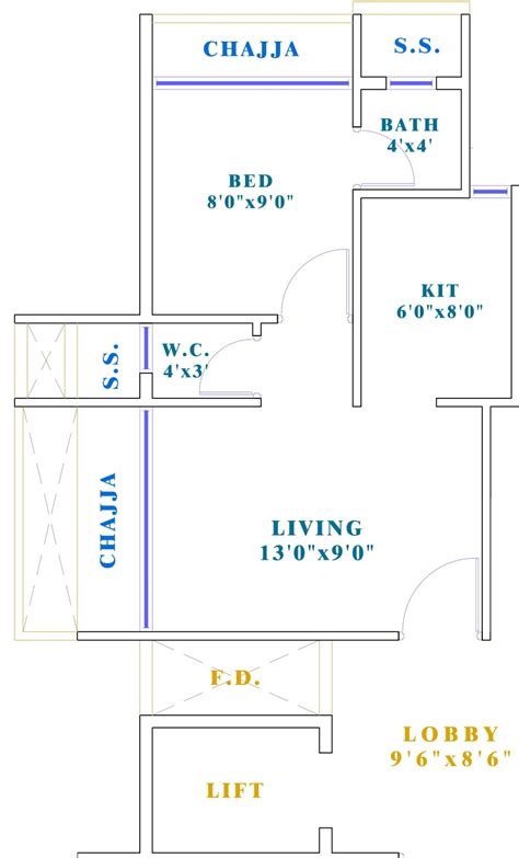 Ashiana Pratik Pride Floor Plans Karanjade Navi Mumbai