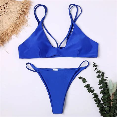 Aliexpress Buy Midou Sexy Brazilian Bikini 2019 Swimwear Women